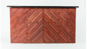 Chevron Wood Bar rental Los Angeles, CA