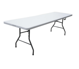 8' Plastic Rectangular Banquet Table rental Chicago, IL