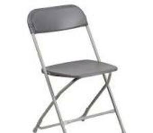 Samsonite Charcoal Folding Chair rental San Antonio, TX