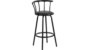Black Swivel Barstool rental San Diego, CA