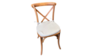 Pecan Wooden Crossback Chair rental in San Diego, CA