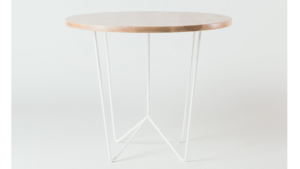 Round Wood Cafe Table rental Los Angeles, CA