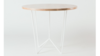 Round Wood Cafe Table rental in Los Angeles, CA