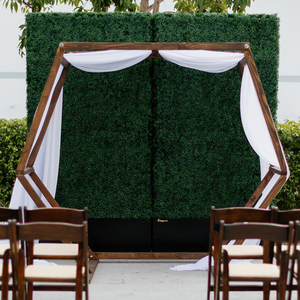 Hexagon Wood Arch rental San Diego, CA