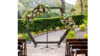 Hexagon Wood Arch rental in San Diego, CA