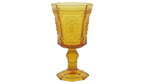Amber Vatican Water Goblet rental San Diego, CA