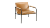 Camel Leather Lounge Chair rental in San Diego, CA