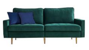 Emerald Green Couch rental San Diego, CA