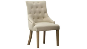 Ivory Tufted Arm Chair rental San Diego, CA