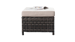 Wicker Outdoor Ottoman rental San Diego, CA