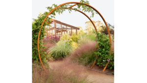 Gold Round Metal Arch rental San Diego, CA
