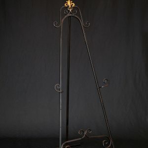 Fleur-de-lis Wrought Iron Easel rental San Diego, CA