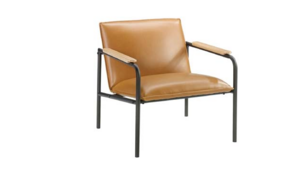 Camel Leather Lounge Chair rental San Diego, CA