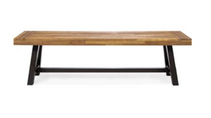 Acacia Wood Bench rental San Diego, CA