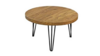 Wood and Metal Round Coffee Table rental in San Diego, CA