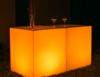 Glow Cubes Rectangular Bar rental in Austin, TX