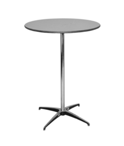 24" Round Table (30"H) rental Chicago, IL