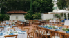 Chestnut Wooden Crossback Chair rental in San Diego, CA