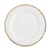 White with gold rim Bread Plate rental in San Francisco-Oakland-San Jose, CA