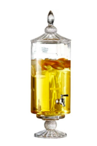 Beverage Dispenser – 2 Gallon Glass rental Austin, TX