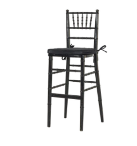 Mahogany chiavari barstools rental Nashville, TN