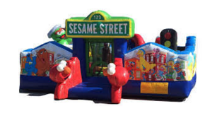 Sesame Street Obstacle Course rental Austin, TX