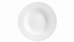 White China Soup Plate 9" rental Austin, TX