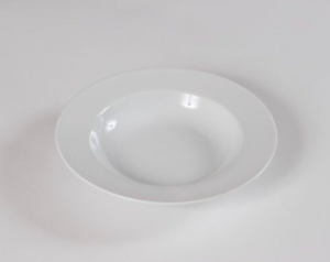 White China Soup Plate 9" rental Austin, TX