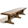Colonial farm bench rental in Los Angeles, CA