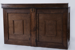 6' Fruitwood Bar rental Austin, TX