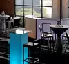 LED Lucite Pedestal Bar Table rental in Dallas-Ft. Worth, TX
