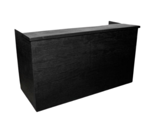 6.5' Basic Black Bar rental Chicago, IL
