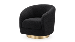 Devlyn Swivel Barrel Chair rental Austin, TX