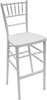 White Chiavari Barstool rental in Los Angeles, CA