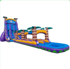 27 Ft TROPICAL HURRICANE WATER SLIDE rental Nashville, TN
