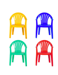Multicolor Plastic Children's Chair rental Austin, TX