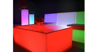 Light Up RGB LED Coffee Table  rental Phoenix, AZ