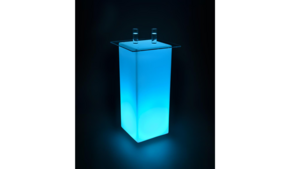 LED Cocktail Table w/Clear Acrylic Top rental Phoenix, AZ