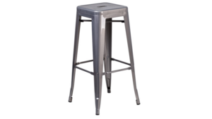 Gunmetal Barstool (W/O Back) rental Austin, TX