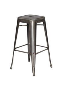Backless Metal Barstool rental Chicago, IL