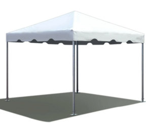10'x10' White Frame Tent rental Chicago, IL