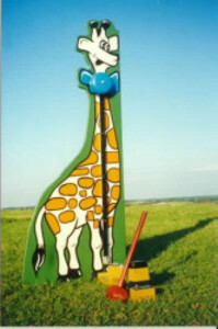 Giraffe High striker rental New York, NY