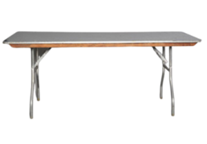 4’x30″ Rectangular Banquet Table rental Chicago, IL