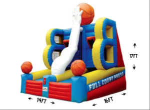 Inflatable Basketball Game rental Miami-Ft. Lauderdale, FL
