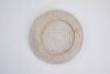 Rattan Whitewash Woven Charger 12.25" rental in Austin, TX