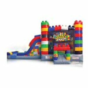 Block Party Bounce House Combo rental Austin, TX