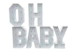 OH BABY Stackable Marquee rental Westchester, NY