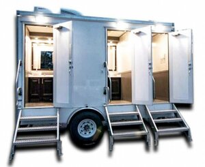 Luxury Restroom Trailer rental Westchester, NY