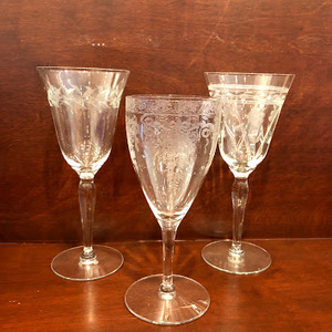 Vintage Wine Glass rental Westchester, NY
