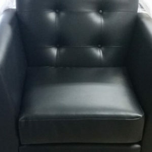 Black Leather Arm Chair rental Los Angeles, CA